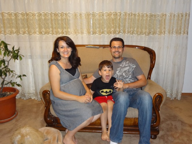 Rebeca, Sammy and  little Sammy Ciupuliga