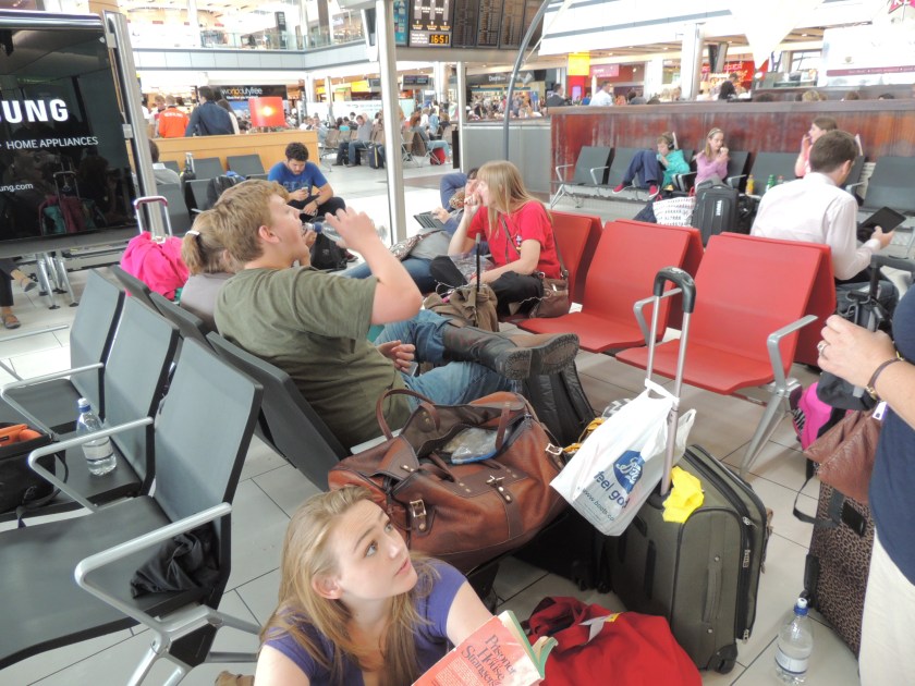 Claiming squatters rights in London's Heathrow Airport