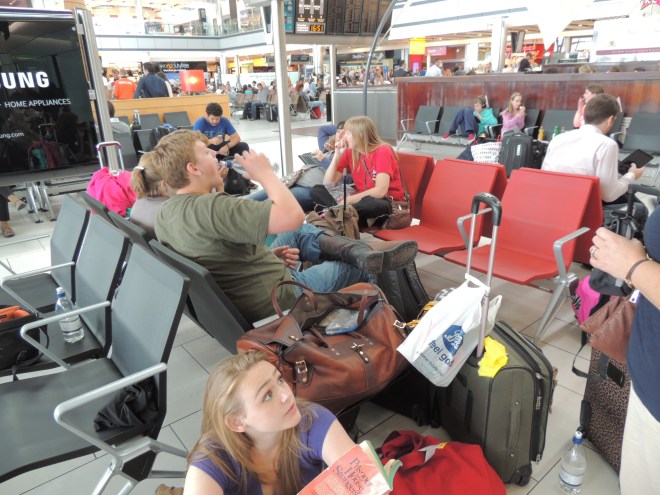 Claiming squatters rights in London's Heathrow Airport